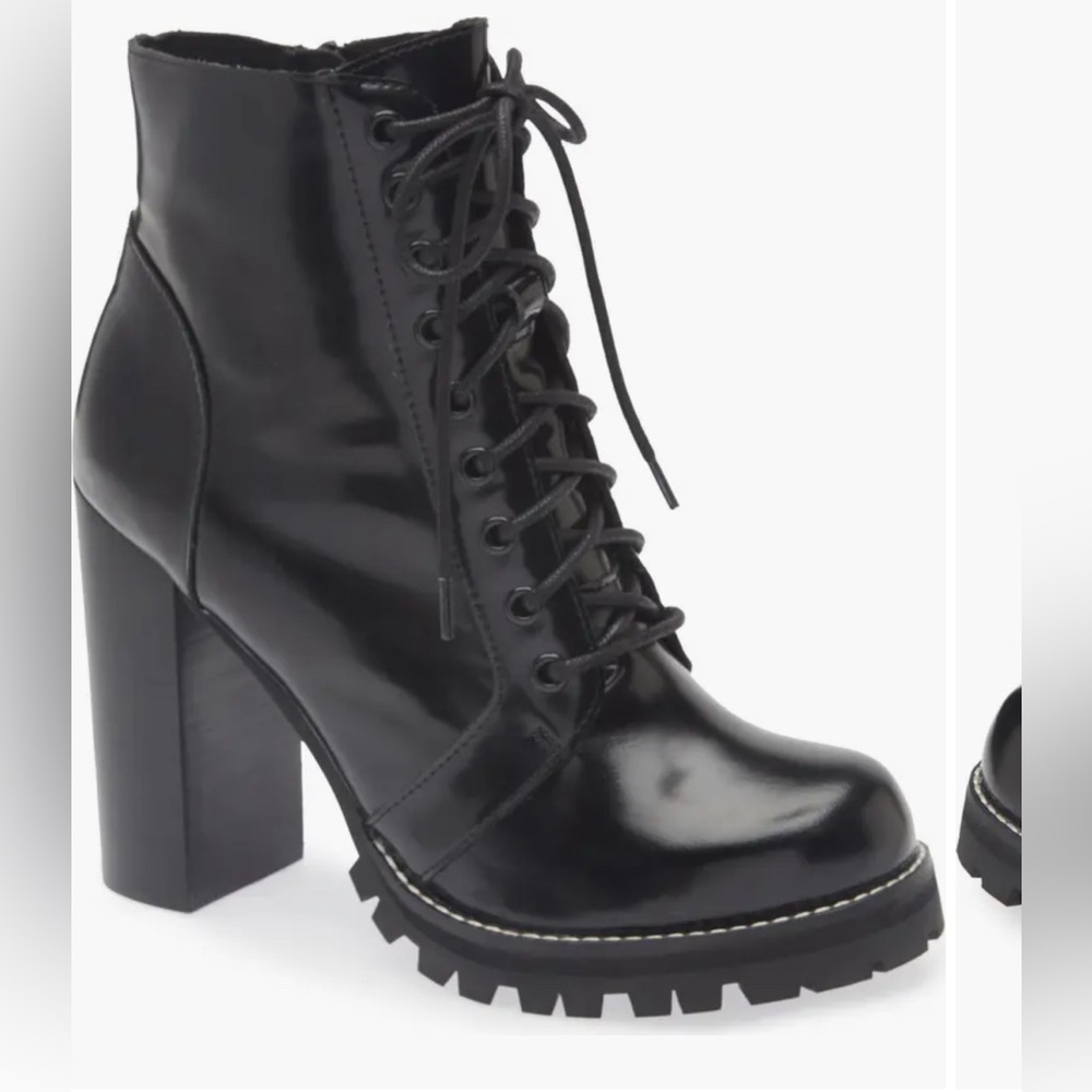 Jeffrey Campbell legion heeled Combat Boots